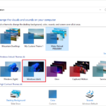Click on the theme to apply it