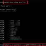 Connect WiFi via Command Prompt