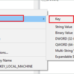 Create a New key