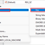 Create a new key in CLSID