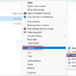 Create a shortcut of folder on Desktop