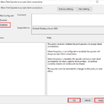 Disable Print Spooler via Group Policy Editor