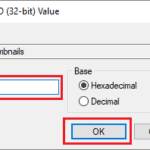 Disable Thumbnail DWORD in registry