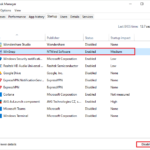 Disable unwanted startup apps