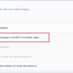 Enable Show badges