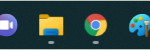 Folder pinned to taskbar