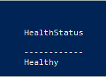 Get-Disk command execution