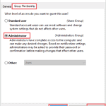 Make your account administrator