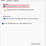 Make your device discoverable