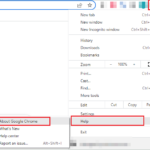 Open About Google Chrome