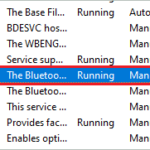 Open Bluetooth Support Service