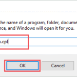 Open Network connection through Run