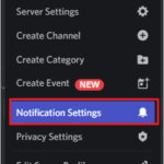 Open Notification Settings