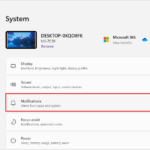 Open Notifications Settings