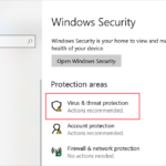 Open Windows Security