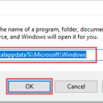 Open Windows folder via Run