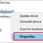 Open device driver Properties 1