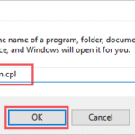 Open sysdm through Run