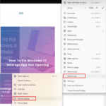 Pin the website to taskbar
