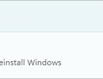 Reset this PC
