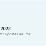 Resume updates