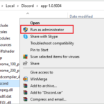 Run Discord as administrator