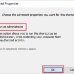 Run notepad as administrator