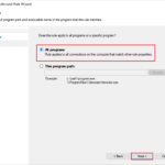Select All Programs