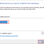 Select Generic PnP Monitor