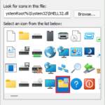 Select another icon