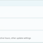 Select the duration to pause the updates