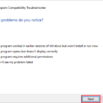 Select the problems you are experiencing
