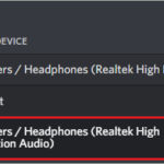 Select the right output device