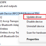 Update driver