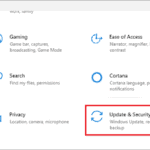 click-on-update-and-security