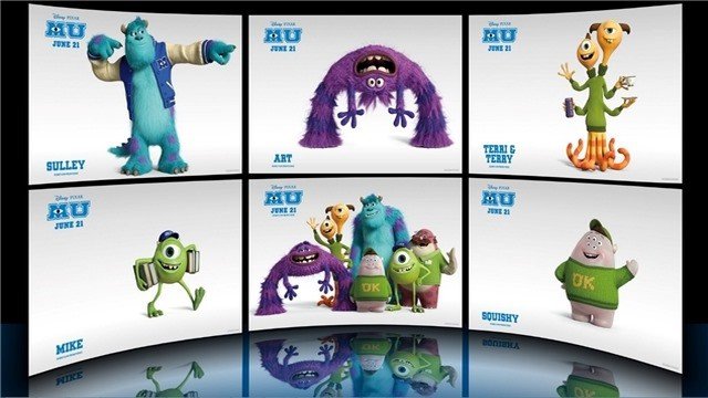 Get the Monsters University Theme for Windows 7 and Windows 8