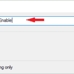 radioenable in the find box