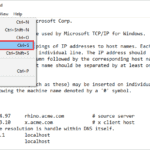 save the new hosts file