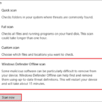 select-windows-defender-offline-scan