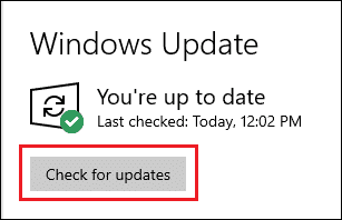 1 Check for updates how to update drivers