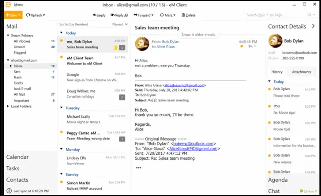 1 eM client gmail desktop app