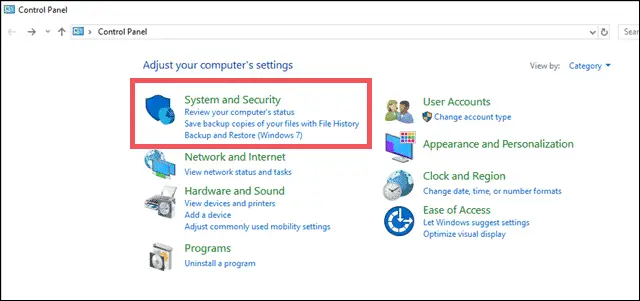 firewall blocked internet access