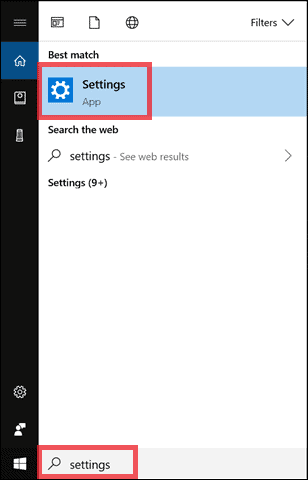 search-for-setting