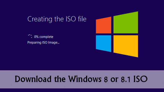scarica windows 8 iso