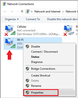 Open Wi-Fi Properties