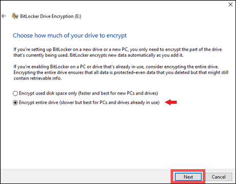 encryption method for how to encrypt flash drive