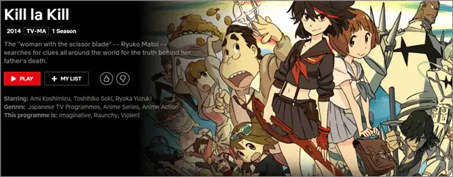 Anime On Netflix 2014