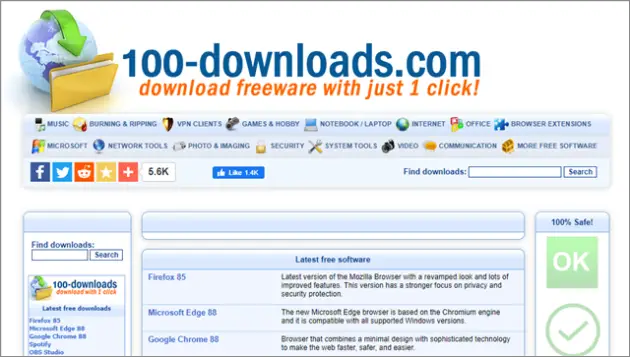 websites for free software download