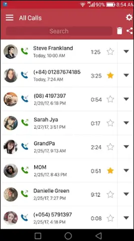 automatic call smart apps
