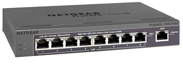 netgear prosafe network security